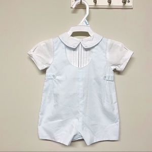 Light Blue Baby Romper